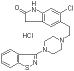 Ziprasidone Hcl  Molecular Formula C21H21ClN4OS.HCl;C21H22Cl2N4OS