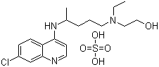 Hydroxychloroquine sulphate Molecular Formula C18H26ClN3O.H2SO4