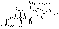 Loteprednol Etabonate Molecular Formula C24H31ClO7
