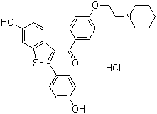 Raloxifene Hcl, Molecular Formula C28H27NO4S.HCl;C28H28ClNO4S