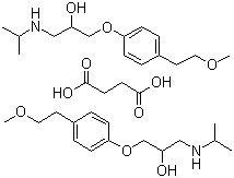 Molecular Formula 2(C15H25NO3).C4H6O4