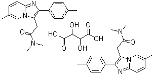 Zolpidem Tartrate CAS Registry Number 99294-93-6