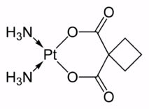Carboplatin  Formula C6H14N2O4Pt 