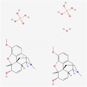 Codeine phosphate Molecular Formula:C36H50N2O15P2  