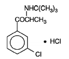  Bupropion HCl CAS Number: 31677-93-7,Formula C13H18ClNO 