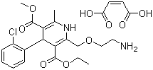 Amlodipine Maleate  Molecular Formula  C20H25ClN2O5.C4H4O4;C24H29ClN2O9 