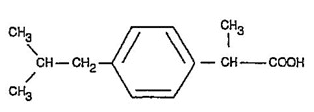 Ibuprofen   Formula C13H18O2 
