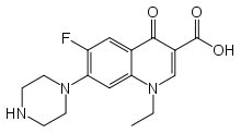 Norfloxacin Formula C16H18FN3O3 