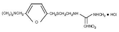 Ranitidine Hydrochloride Formula C13H22N4O3S 