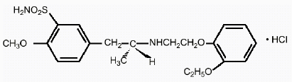 Tamsulosin HCl Formula   C20H28N2O5SHCl. 