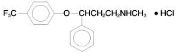 Fluoxetine HCl  Formula C17H18F3NO 