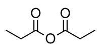 Propionic Anhydride structural formula